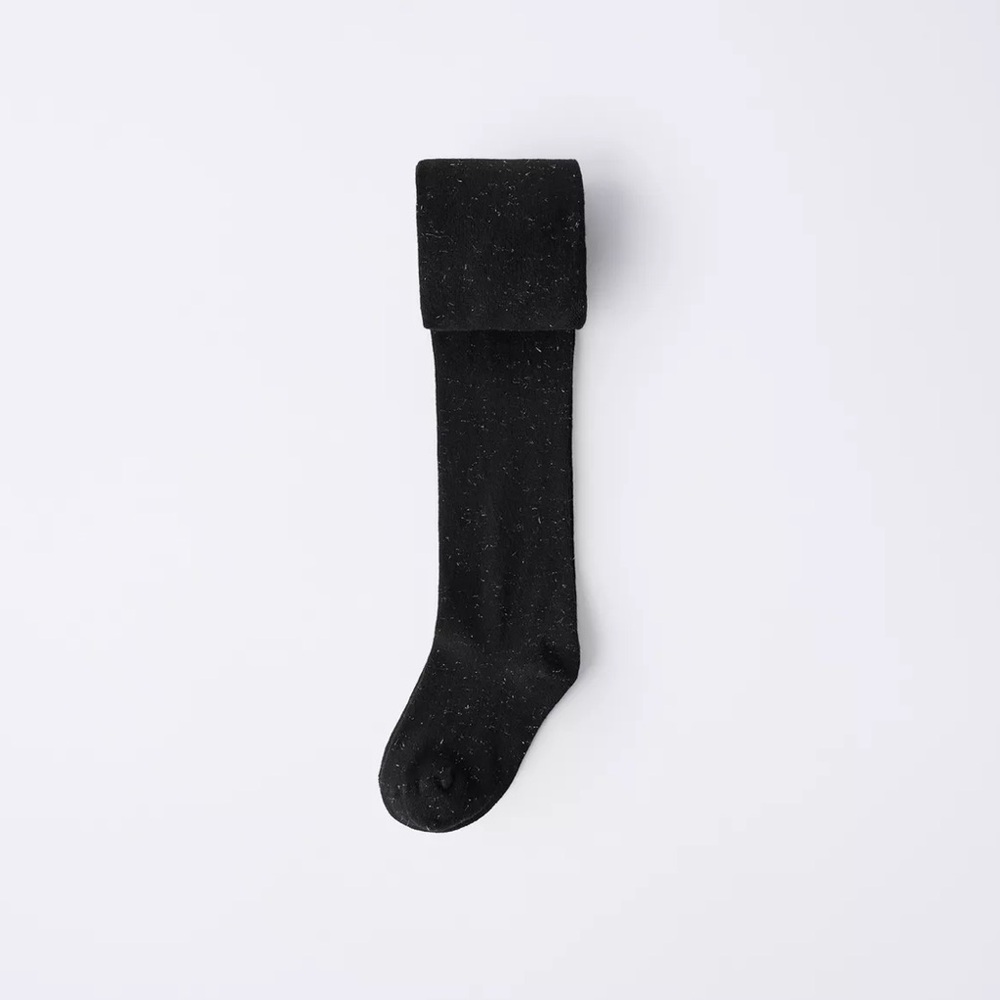 Zara kids, black, sparkly tights, 8-10 years